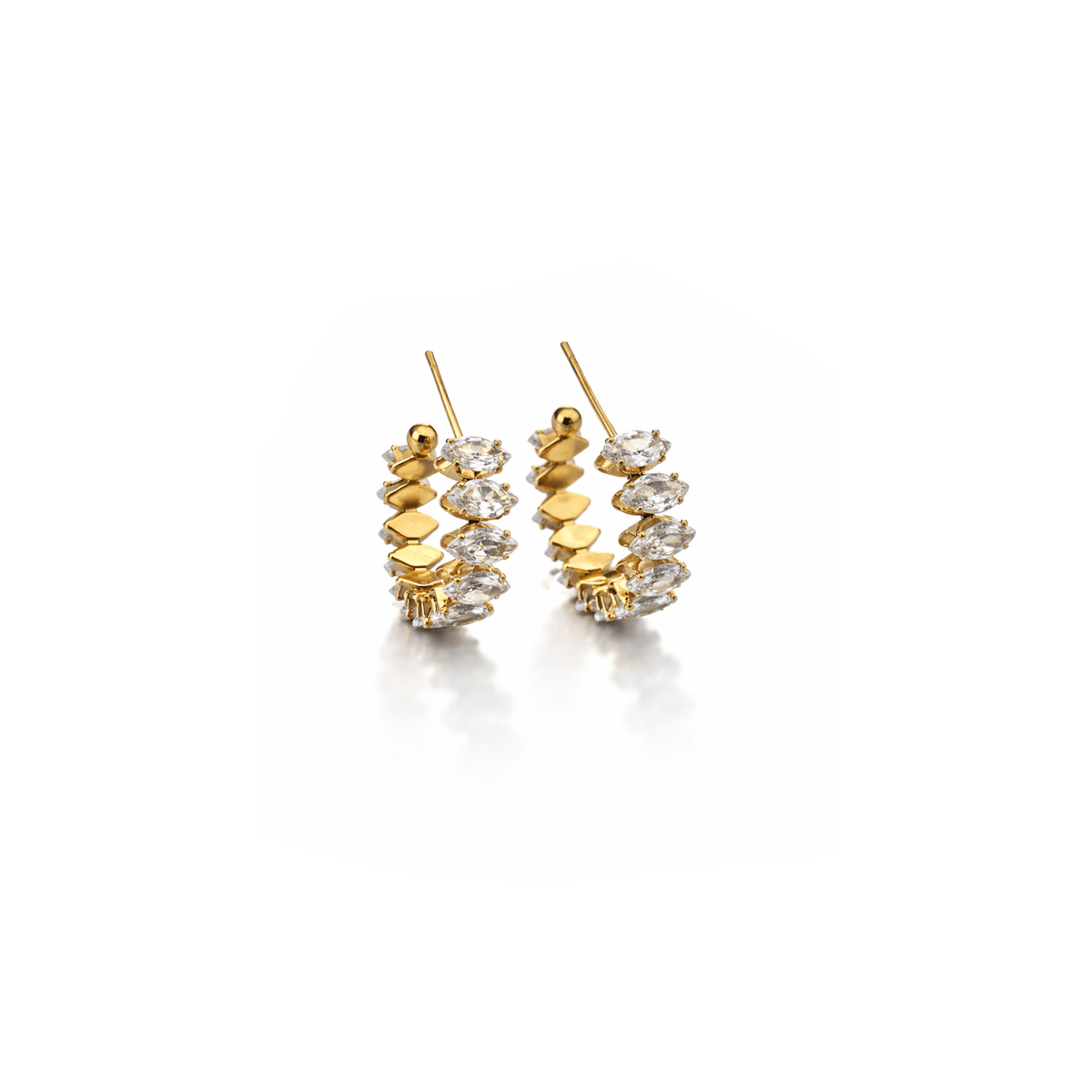 Ovara Hoops Oorbellen - Dorem Jewelry