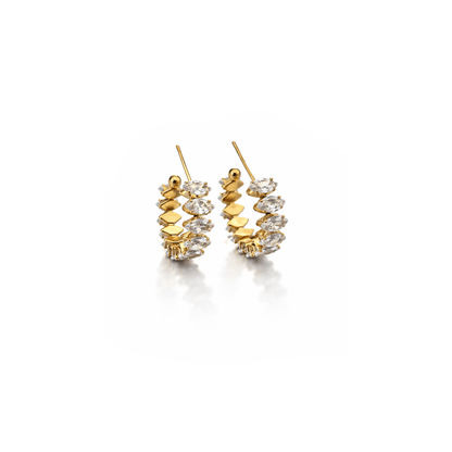 Ovara Hoops Oorbellen - Dorem Jewelry
