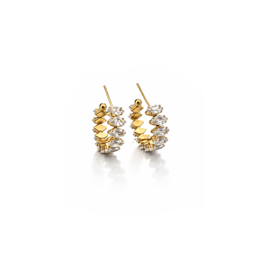 Ovara Hoops Oorbellen - Dorem Jewelry