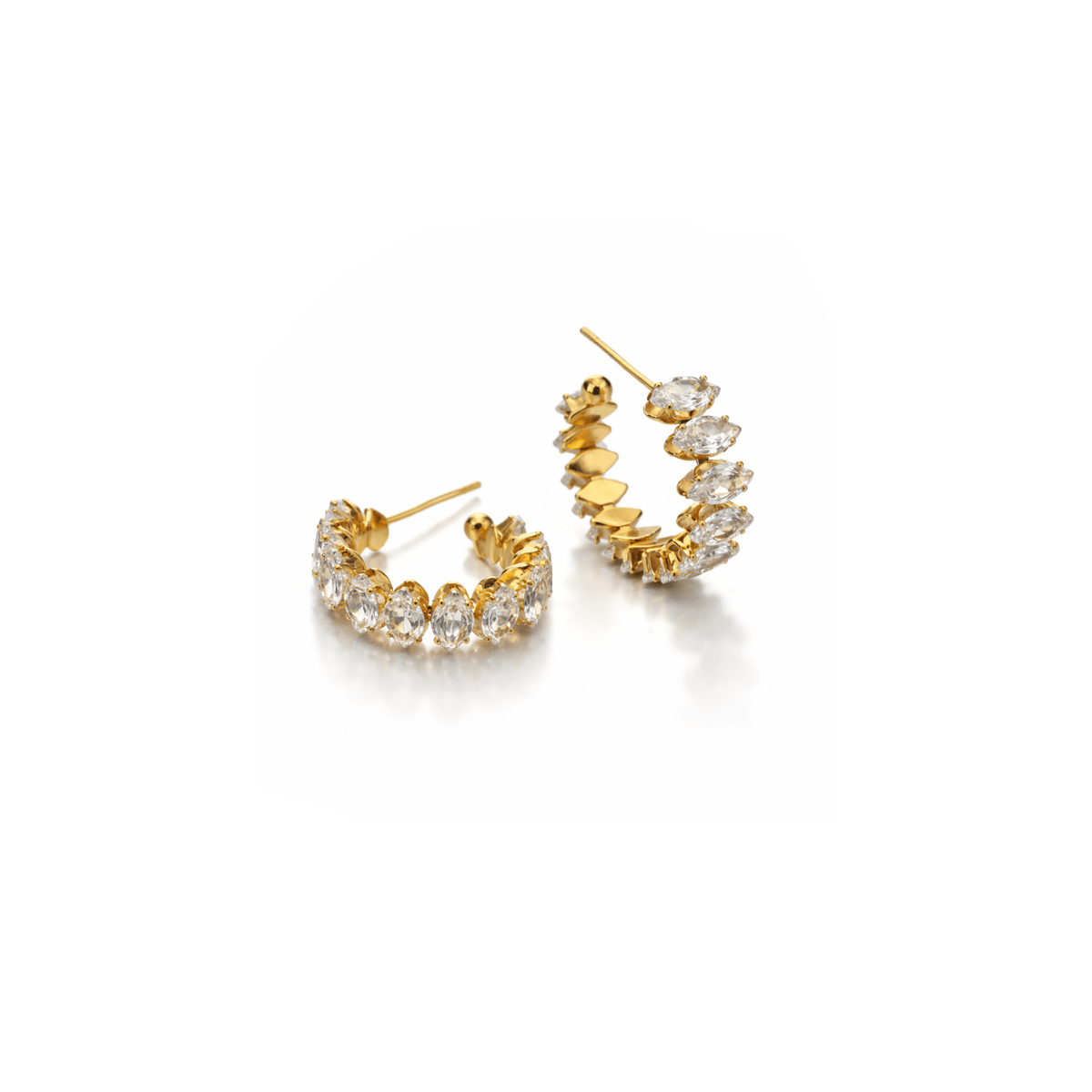 Ovara Hoops Oorbellen - Dorem Jewelry