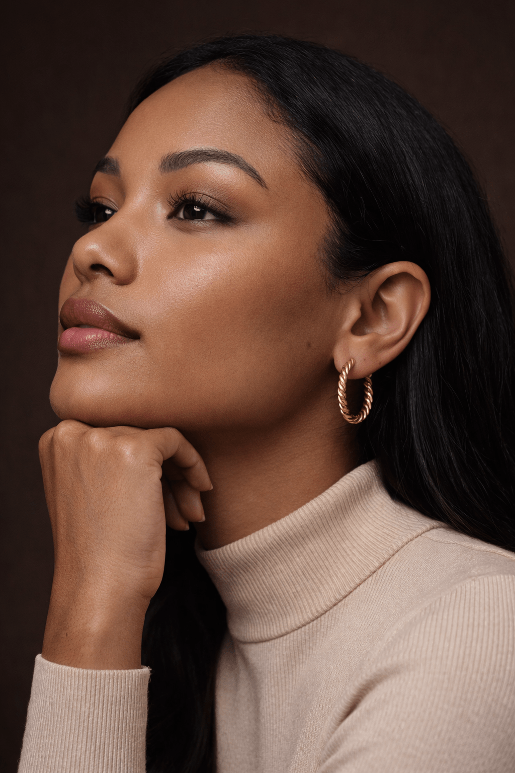 Belle Twist Hoops - Dorem Jewelry